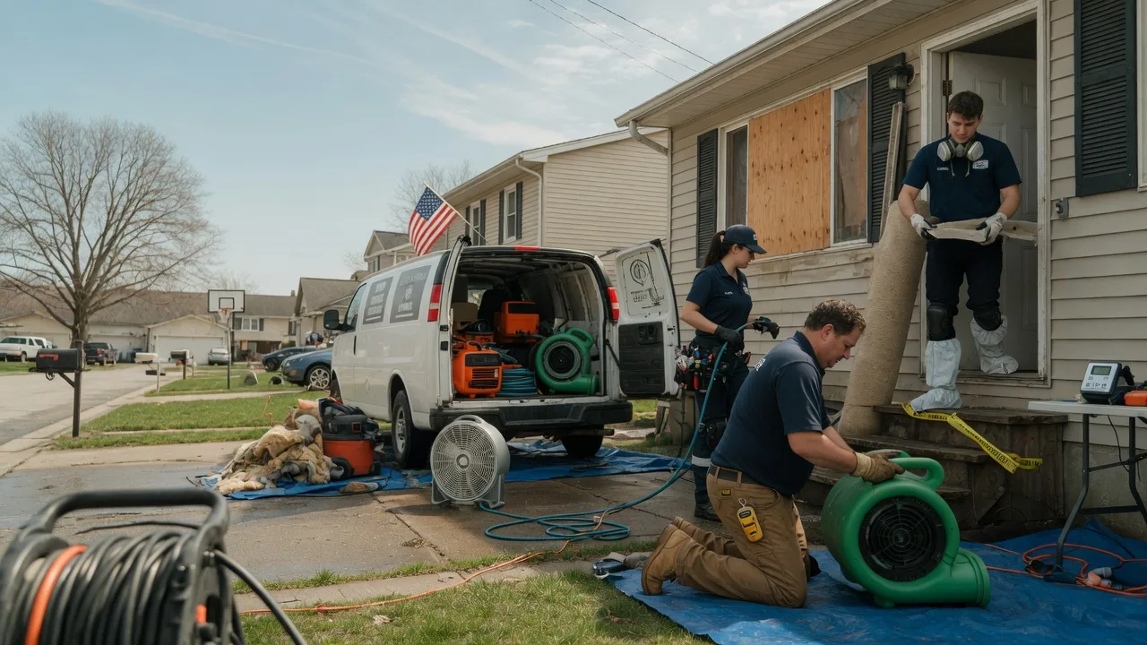 Water Damage Restoration in Pembina, ND near me
